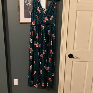 Floral maxi dress